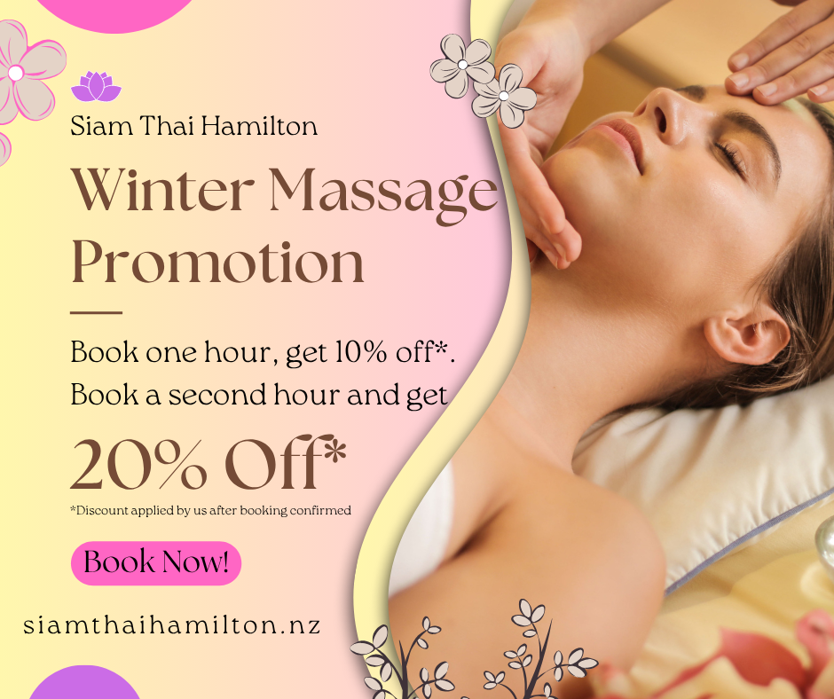Massage promo winter massage promotion